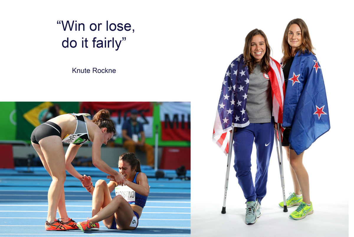 Olympics are more than just the win… Sport Values